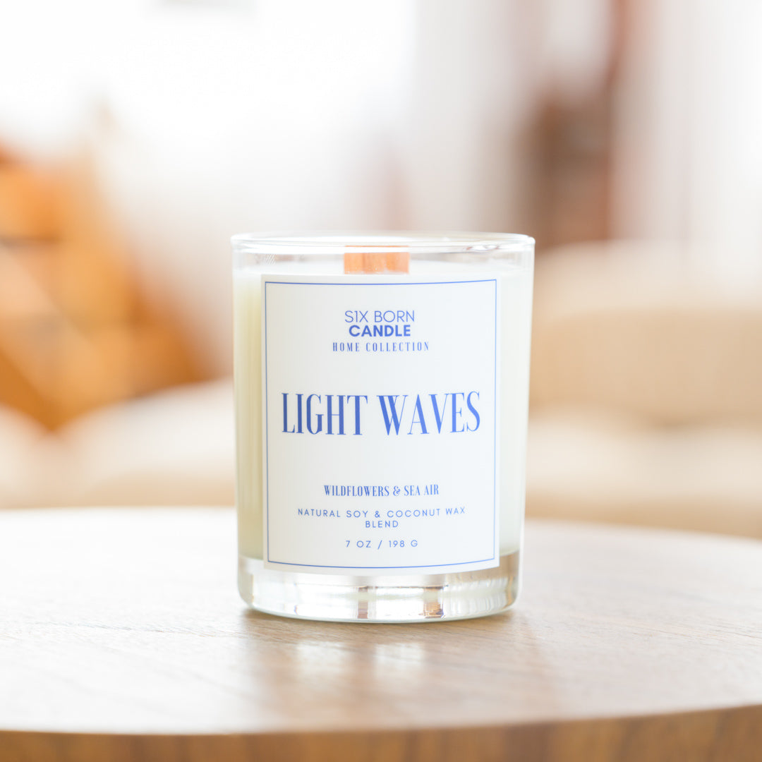 HOME Collection - LIGHT WAVES Candle